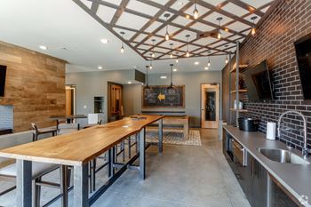 24-Hour Resident Lounge with Kitchen & TV/Gaming Area